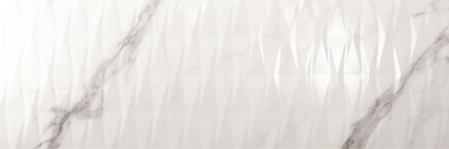 Calacatta Wall Gloss White 40x120 | Newker