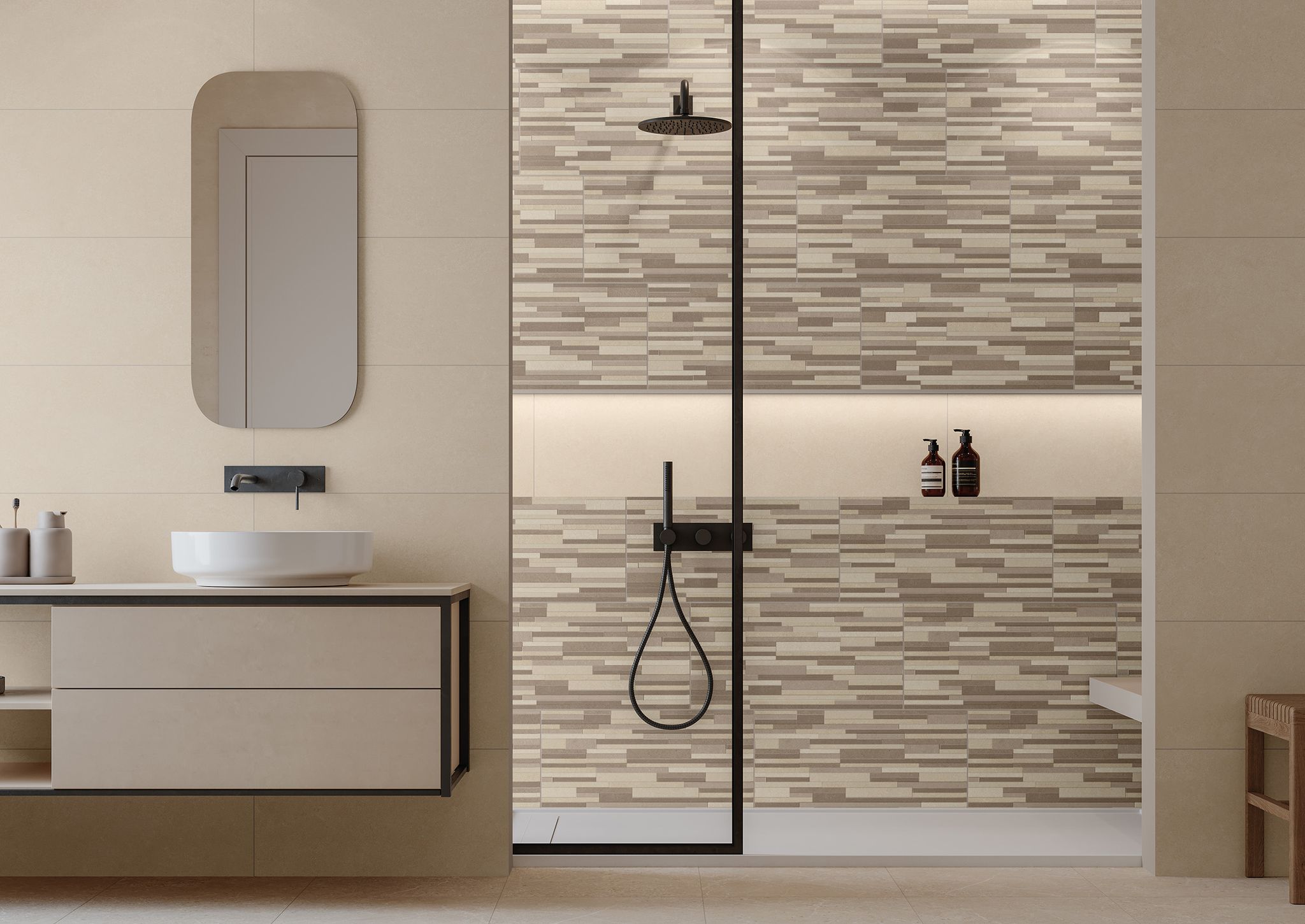 Quartz Line Sand 30x60 | Newker