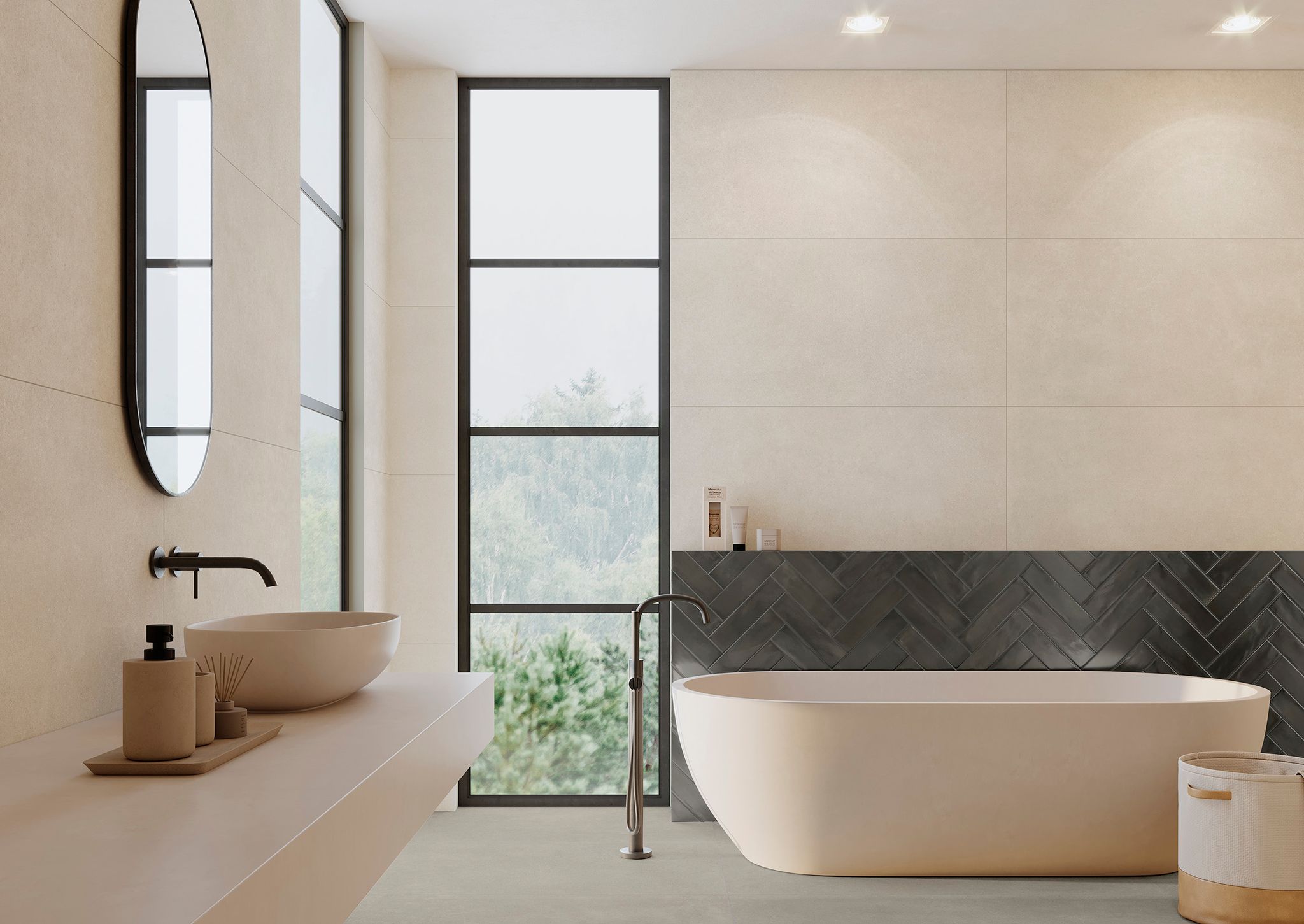 Colors Charcoal 7,5x30 | Newker