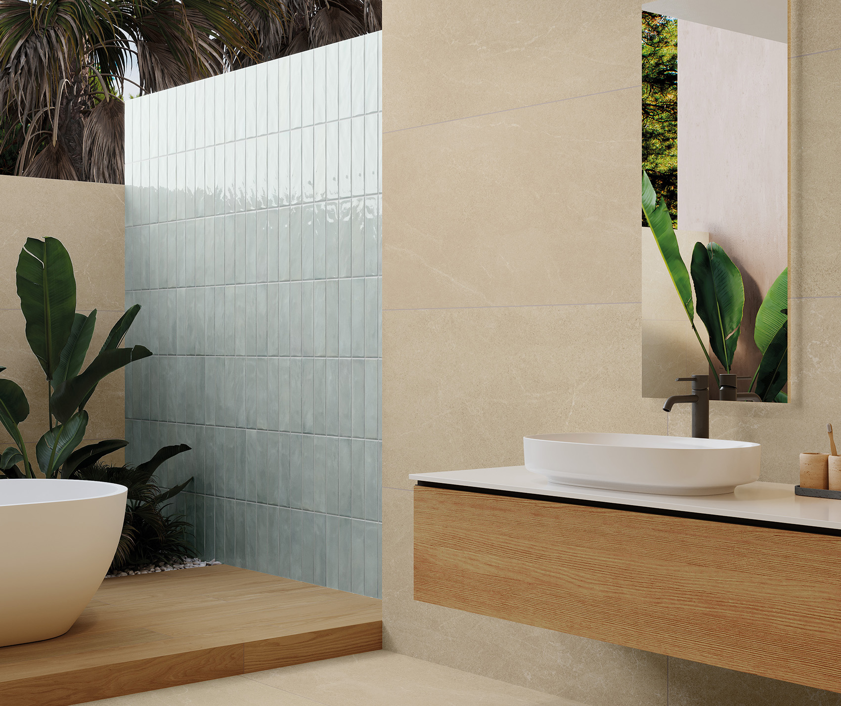 Tecton Sand 60x120 | Newker