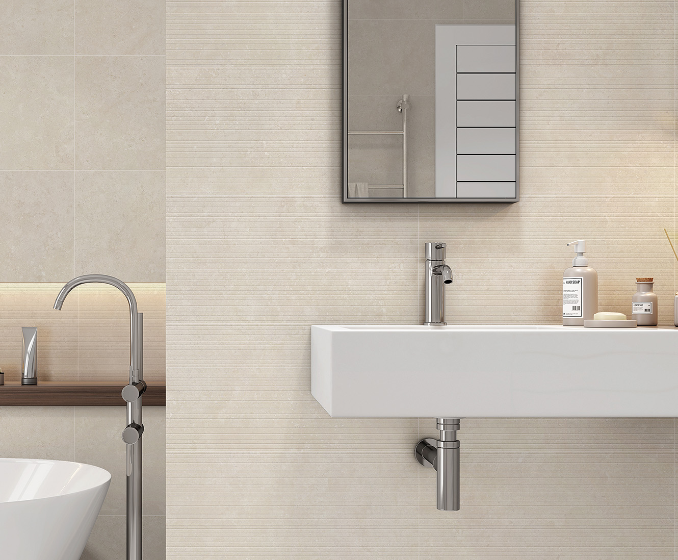Senda Ivory 30x60 | Newker